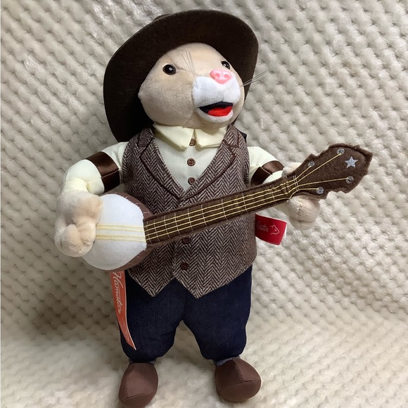 KIA Soul Mascot Plush Hamstar Hamster Playing Banjo Stuffed Animal Toy with Tags - Picture 2 of 16